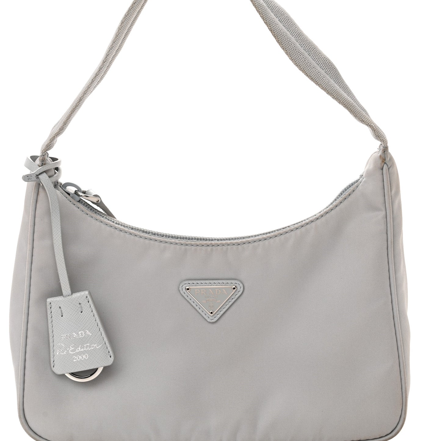 Tessuto Nylon Mini Re-Edition 2000 Bag Fiordaliso
