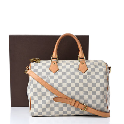 Louis Vuitton Damier Azur Speedy Bandouliere 30 21 of 21
