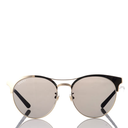 Gucci Round Metal GG0075SK Sunglasses Gold 4 of 7
