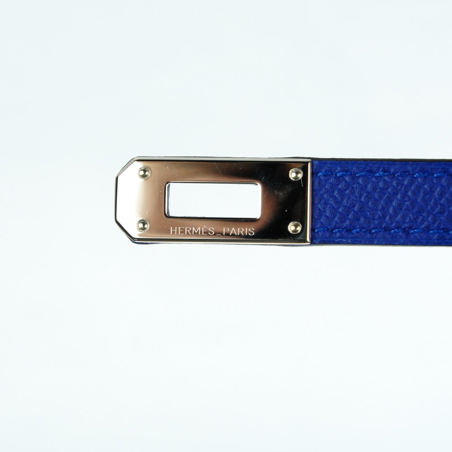 Epsom Kelly Longue Wallet Bleu Electrique