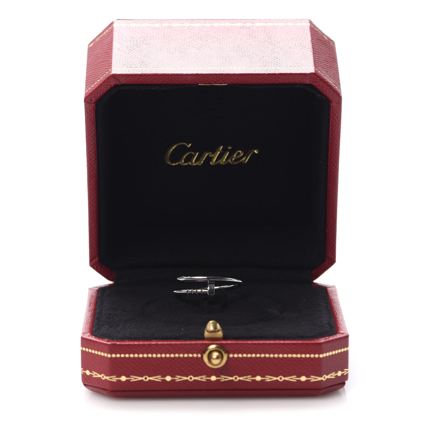 18K White Gold Small Juste Un Clou Ring 53 6.25