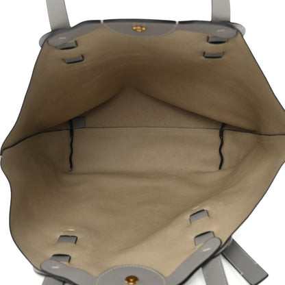 Chloe Small Grain Smooth Calfskin Medium Darryl Tote Motty Grey 5 of 10
