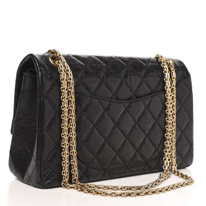 Chanel Aged Calfskin Quilted 2.55 Reissue 226 Flap Black 2 of 12