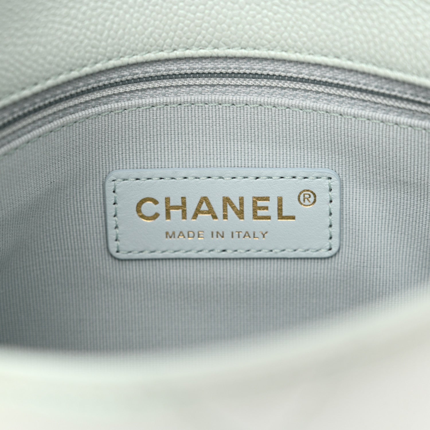 Chanel Iridescent Caviar Quilted Mini My Perfect Flap Light Green 6 of 11