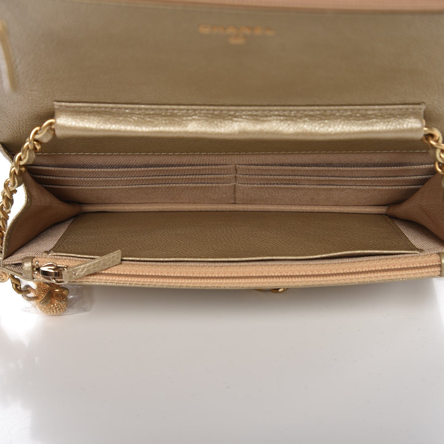 Woven Straw Braided Ancient Greek Wallet On Chain WOC Beige