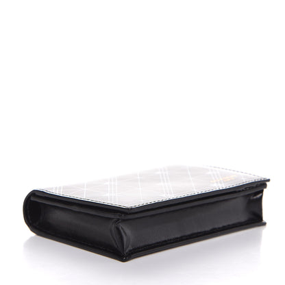 Givenchy Lambskin Prism Print Flap Card Case Black 4 of 7