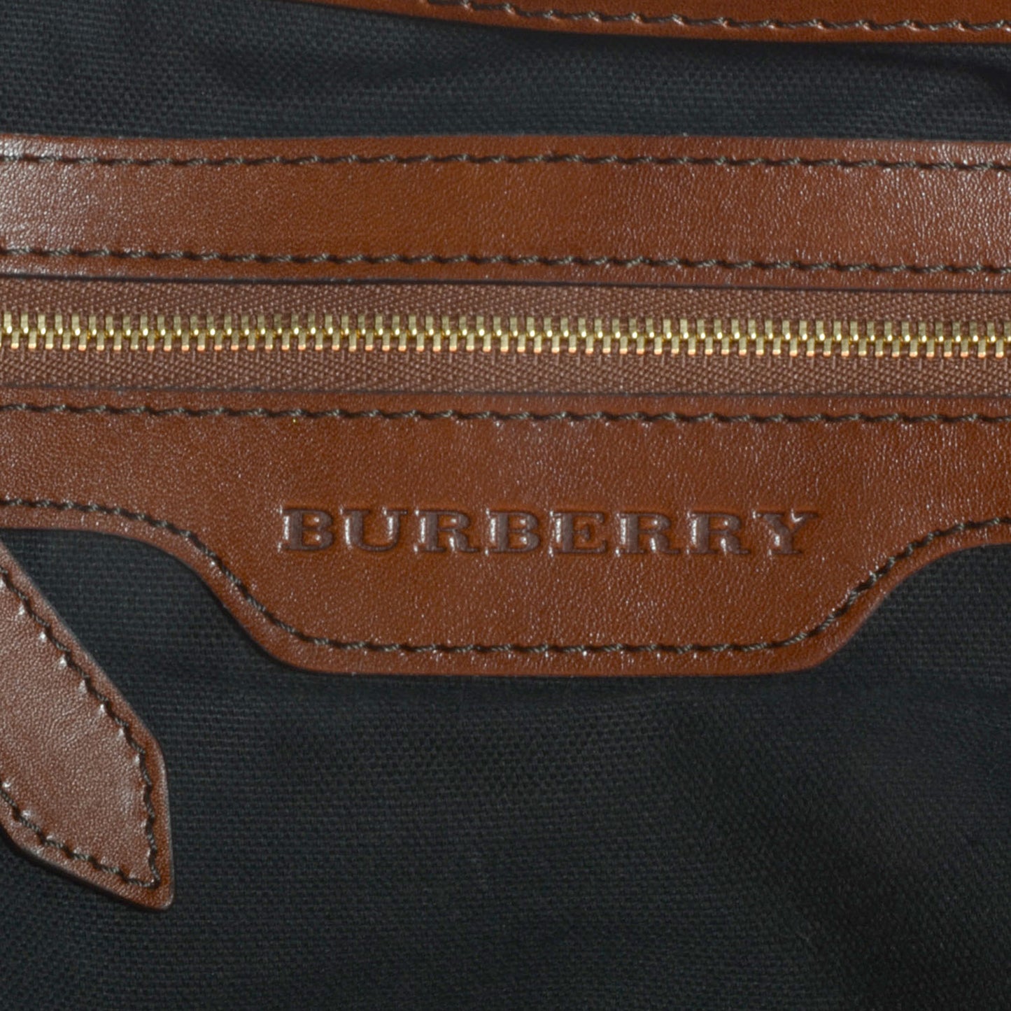 House Check Medium Canterbury Tote Dark Tan