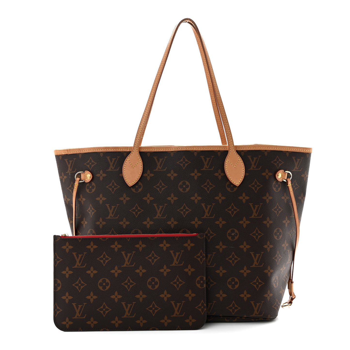 Monogram Neo Neverfull MM Cherry