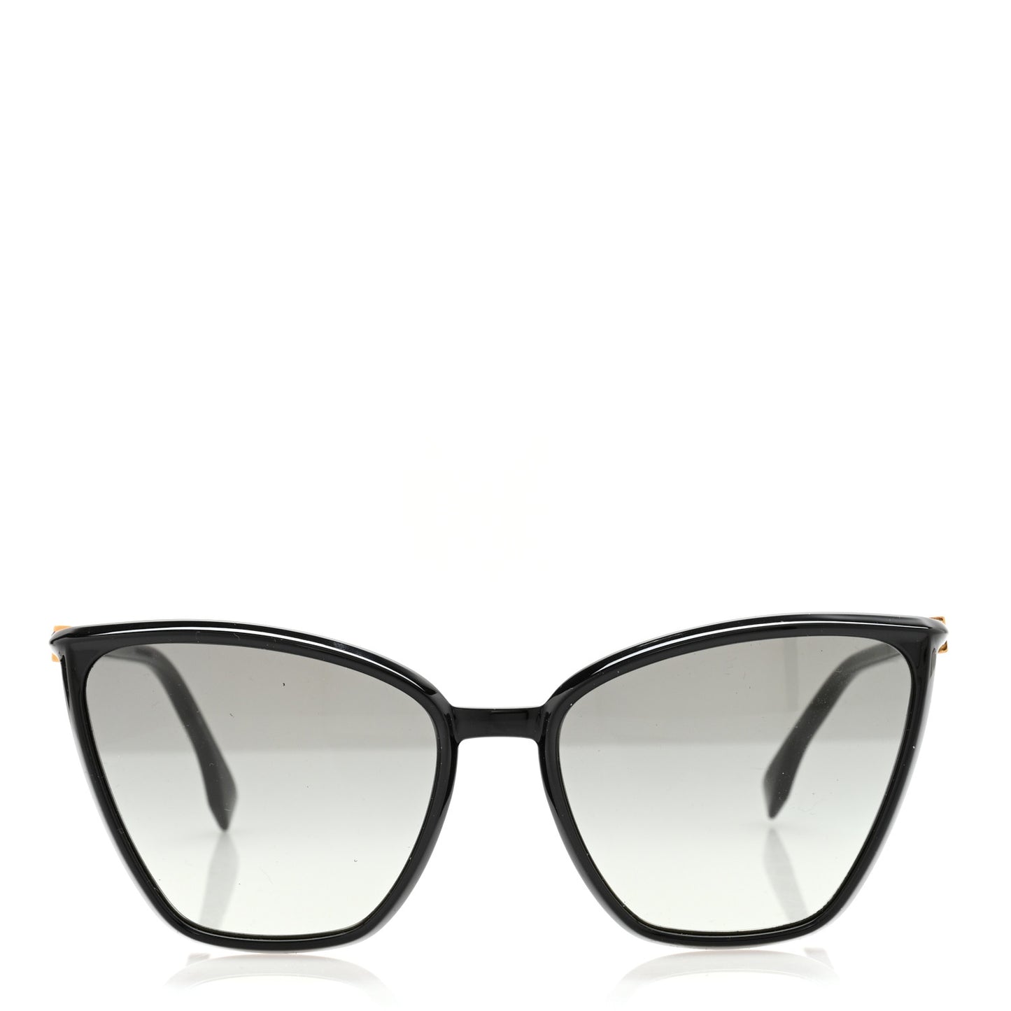 Acetate Cat Eye Sunglasses FF 0433/G/S Black