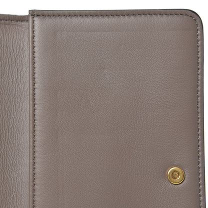 Valentino Garavani Grainy Calfskin Vlogo Zip Around Wallet Clay 9 of 10