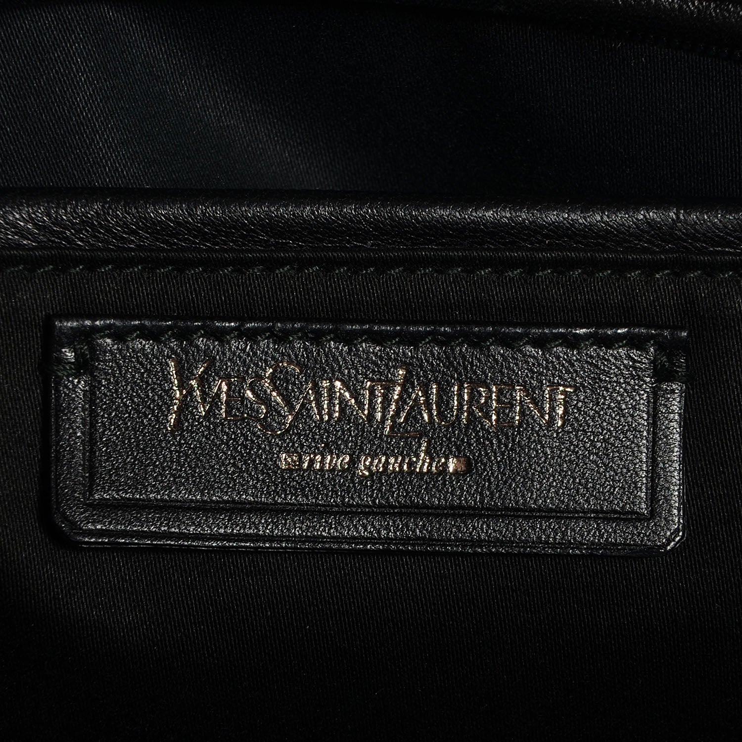 Saint Laurent Patent Large Muse Black 6 of 8