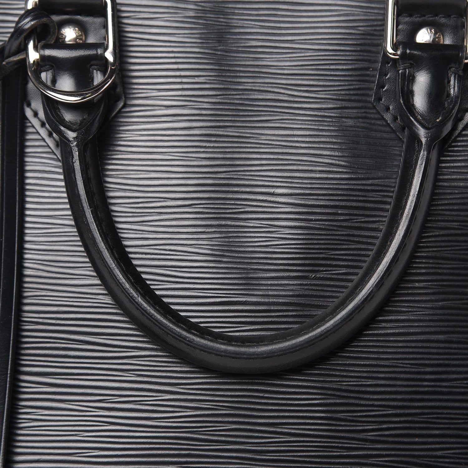 Louis Vuitton Epi Alma PM Black 16 of 18