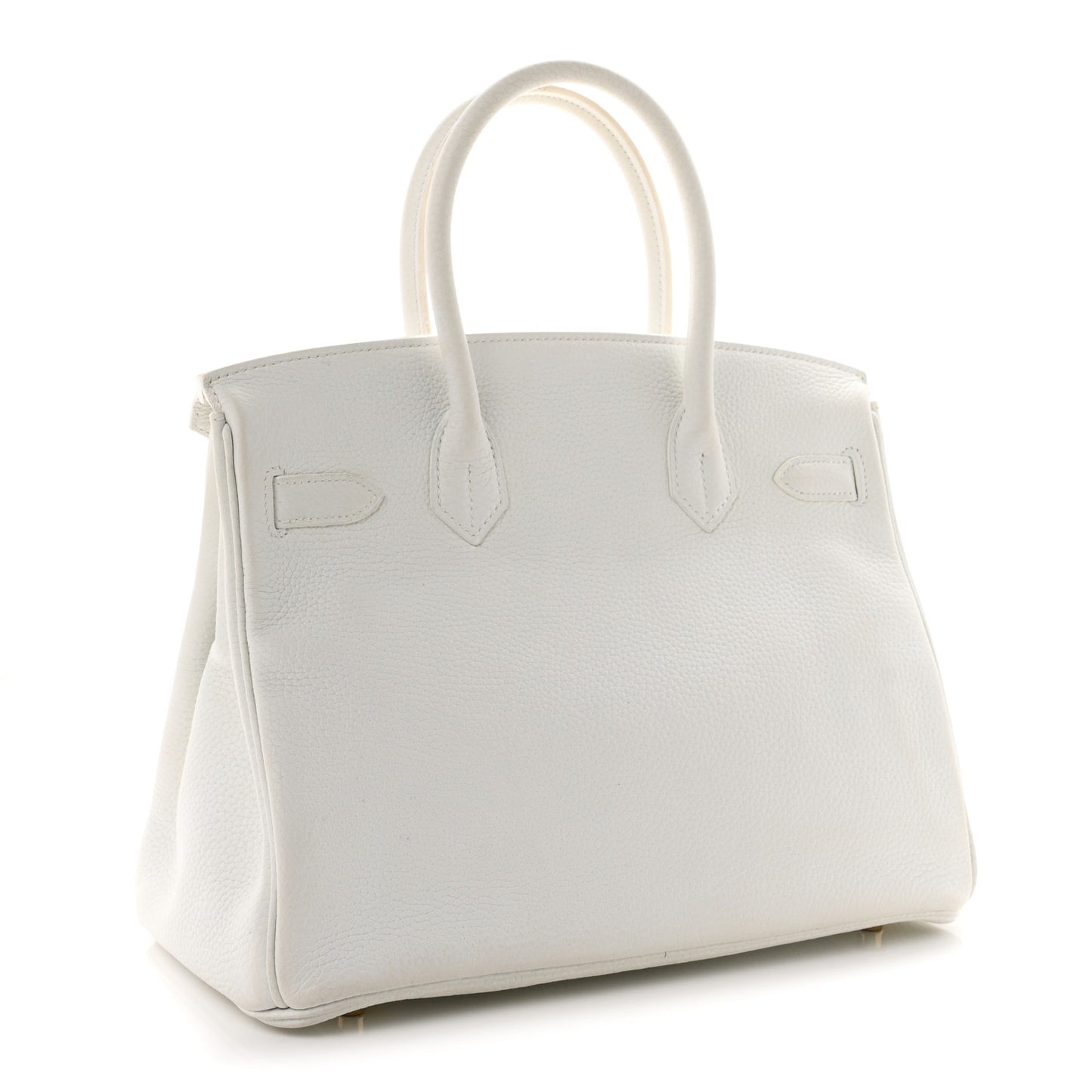 Taurillon Clemence Birkin 30 White