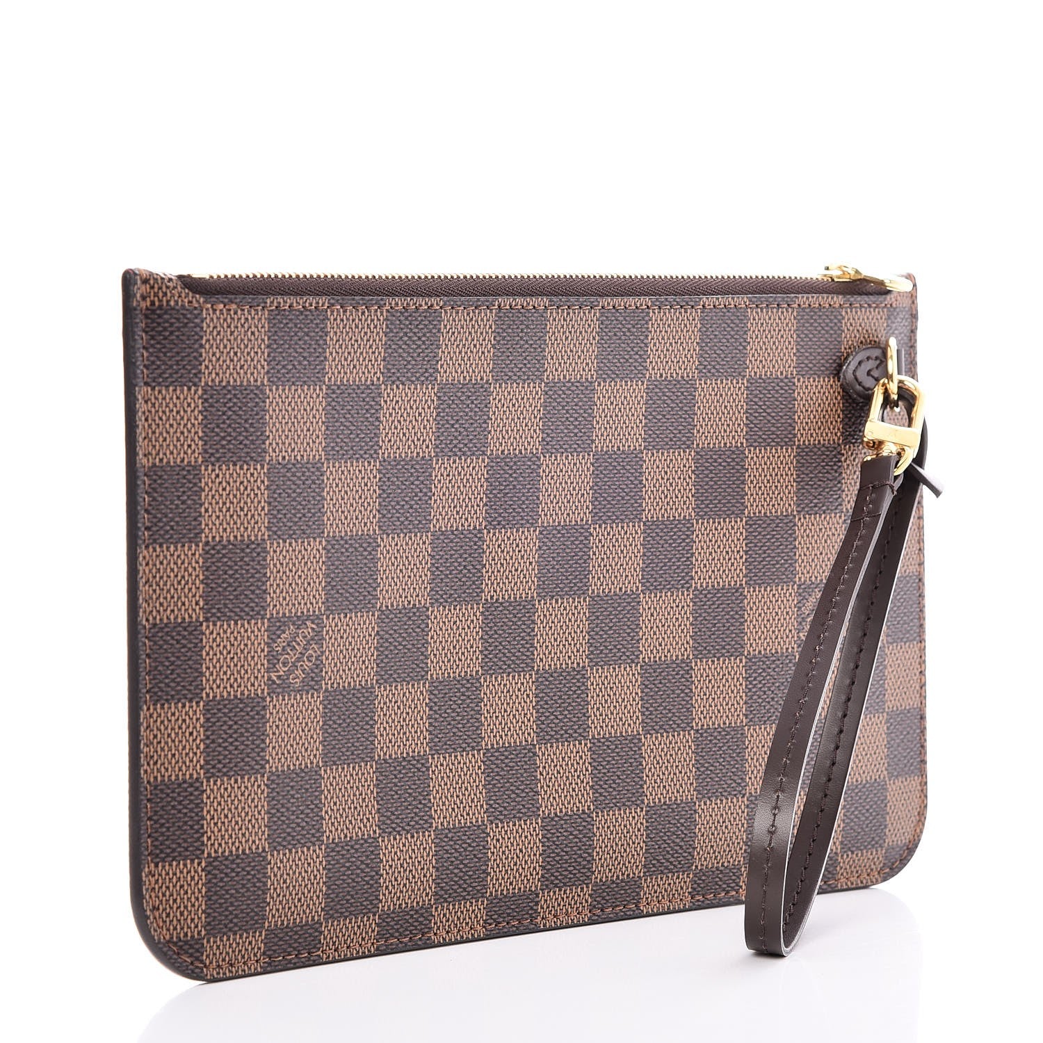 Louis Vuitton Damier Ebene Neverfull MM GM Pochette 3 of 8