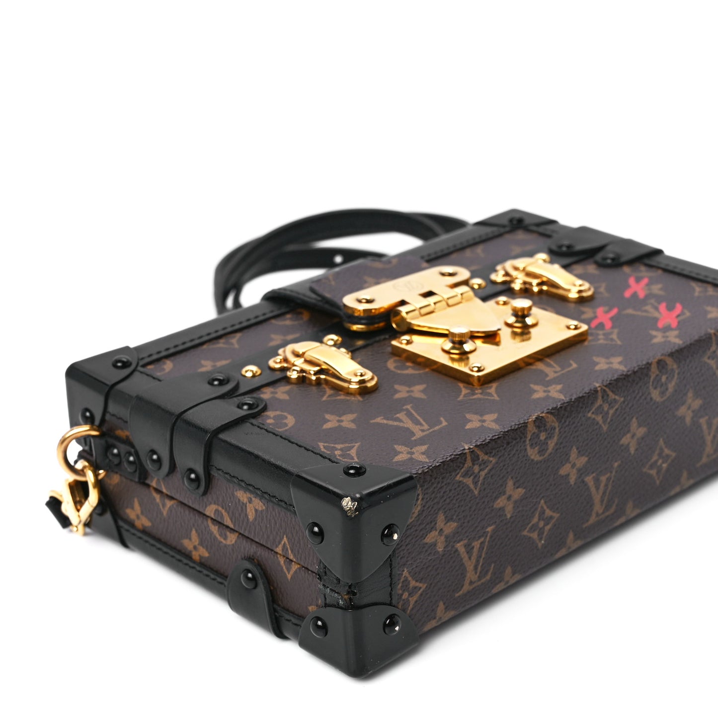 Monogram Petite Malle Black