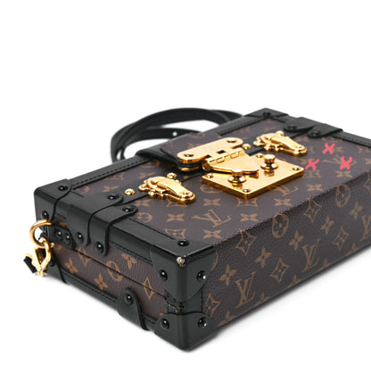 Louis Vuitton Monogram Petite Malle Black 10 of 12