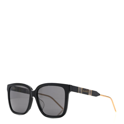 Gucci Acetate Square Sunglasses GG0599SA Black 1 of 8