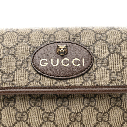 Gucci GG Supreme Monogram Neo Vintage Web Belt Bag Brown 8 of 10