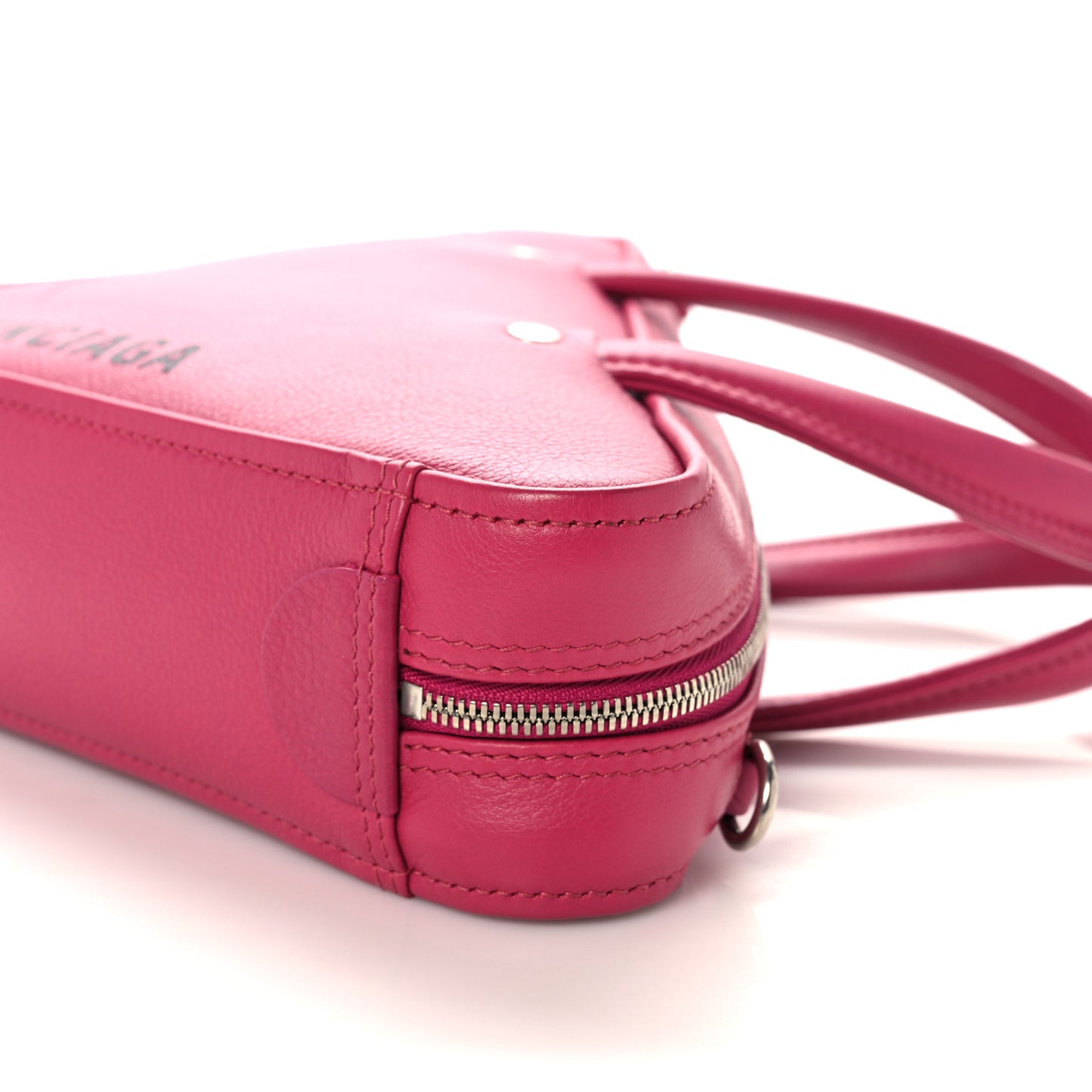 Calfskin XS Triangle Duffle Pink