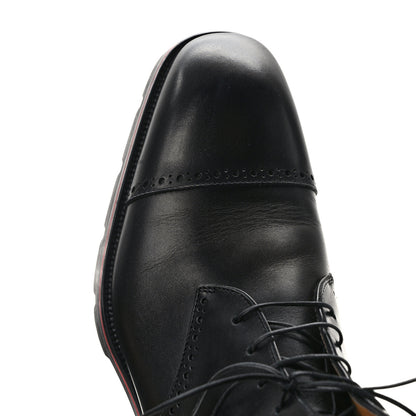 Christian Louboutin Waxed Neoprene Mens SockRoc Boots 43 Black 9 of 10