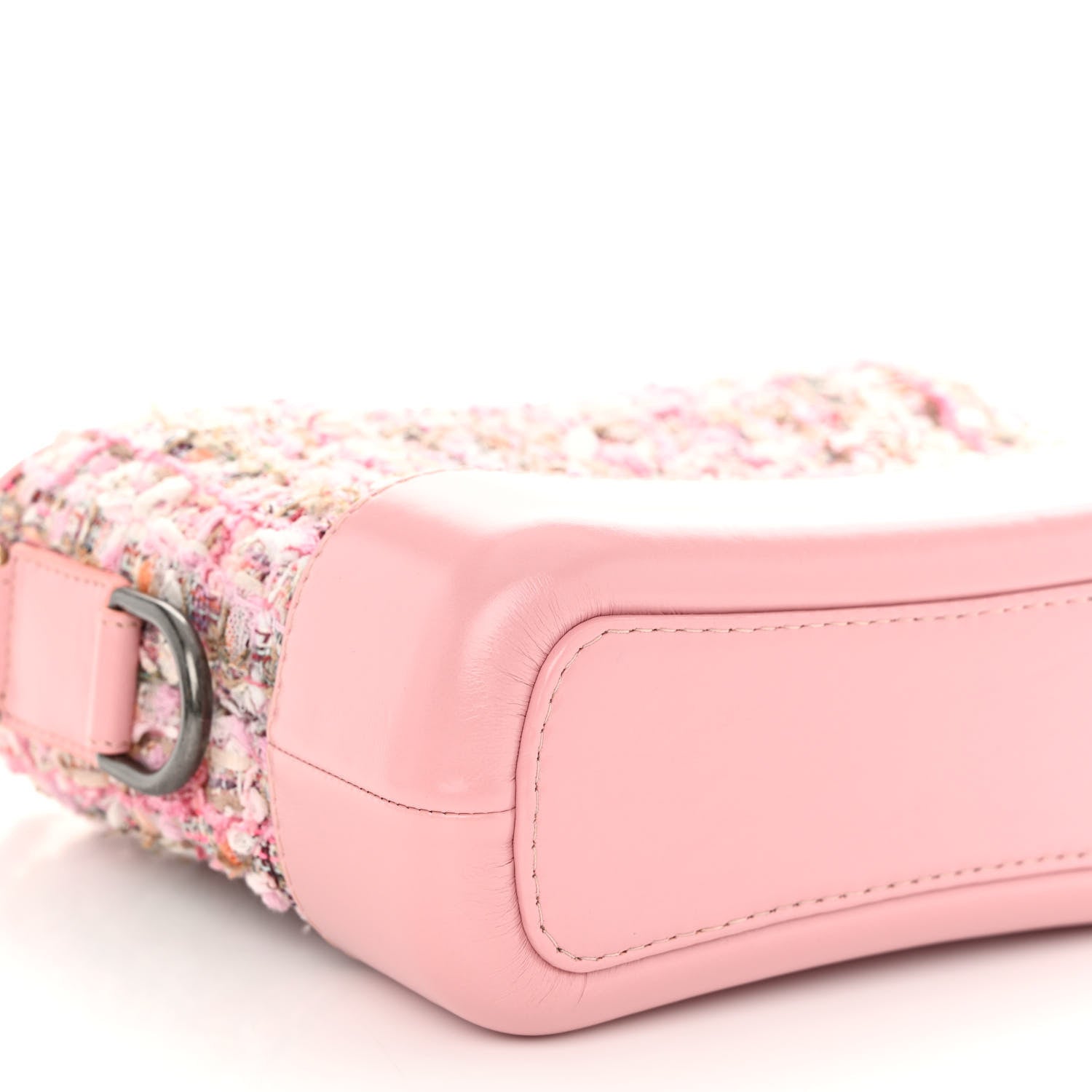 Chanel Tweed Calfskin Small Gabrielle Hobo Light Pink 9 of 10