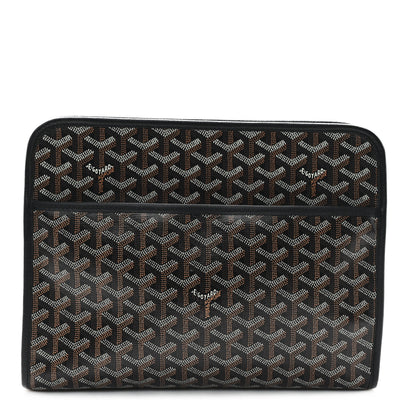 Goyard Goyardine Jouvence GM Toiletry Pouch Black 1 of 7