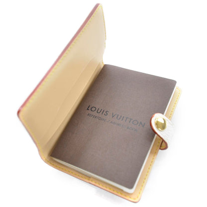 Louis Vuitton Monogram Multicolor Carnet de Bal Mini Agenda Cover White 5 of 9