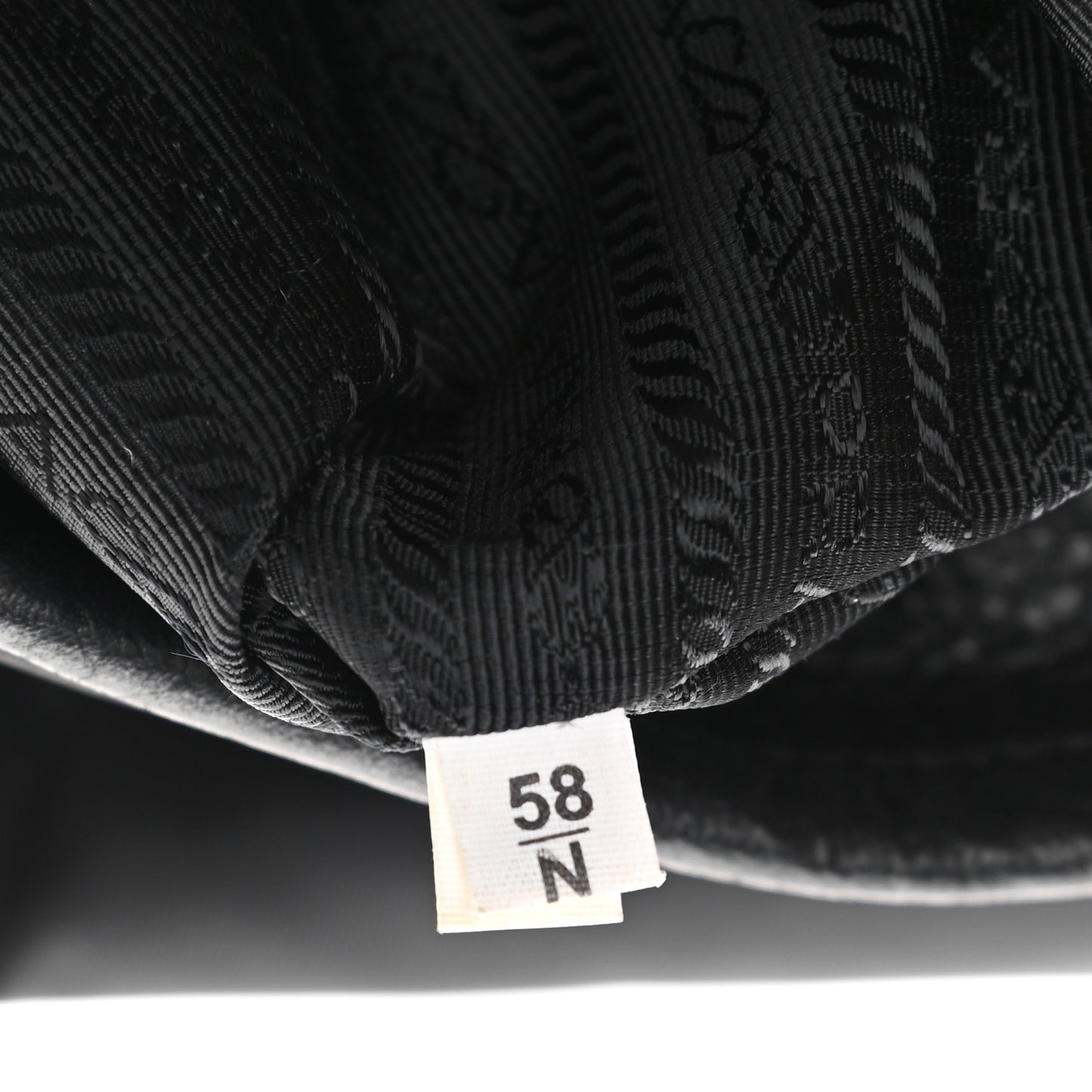 Tessuto Nylon Saffiano Tote Black