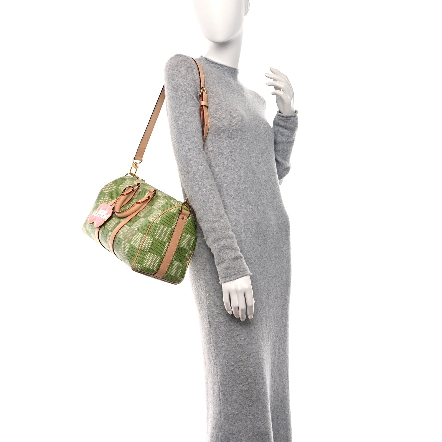 Louis Vuitton Damier Golf Keepall Bandouliere 35 Green 2 of 8