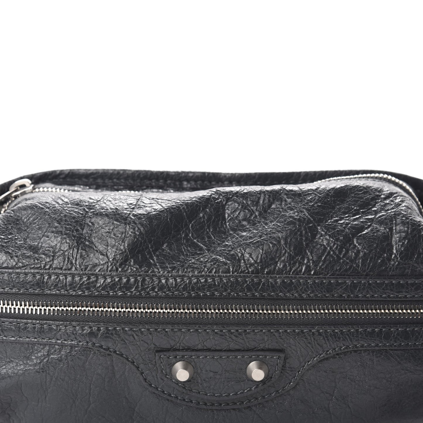 Lambskin Classic Hardware Neo Lift Hip Blag Black