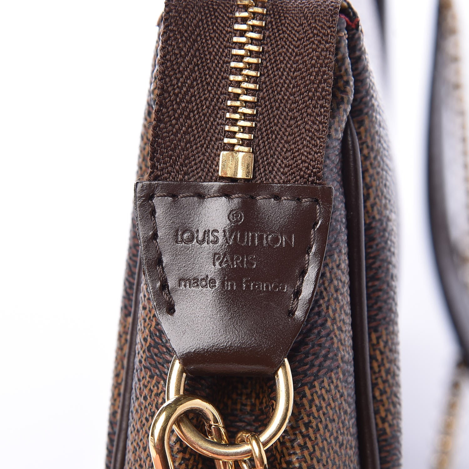 Louis Vuitton Damier Ebene Eva Clutch 9 of 10