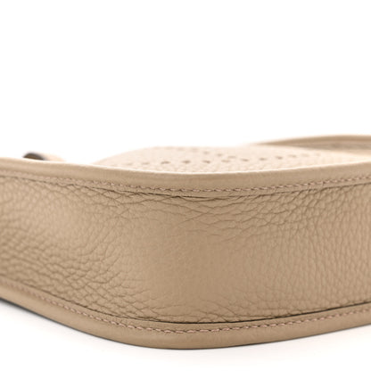 Hermes Taurillon Clemence Amazone Evelyne TPM Beige Marfa 9 of 12
