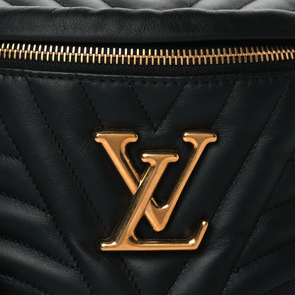Louis Vuitton Calfskin Quilted New Wave Bumbag Black 7 of 10
