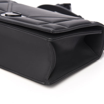 Christian Dior Ultra Matte Calfskin Medium Diorama Flap Bag Black 8 of 9
