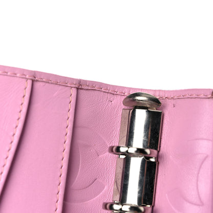 Chanel Calfskin Quilted Small Cambon Agenda Planner Pink 10 of 21
