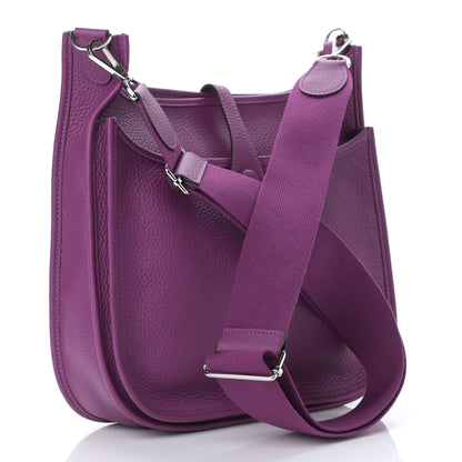 Hermes Taurillon Clemence Evelyne III PM Anemone 3 of 11