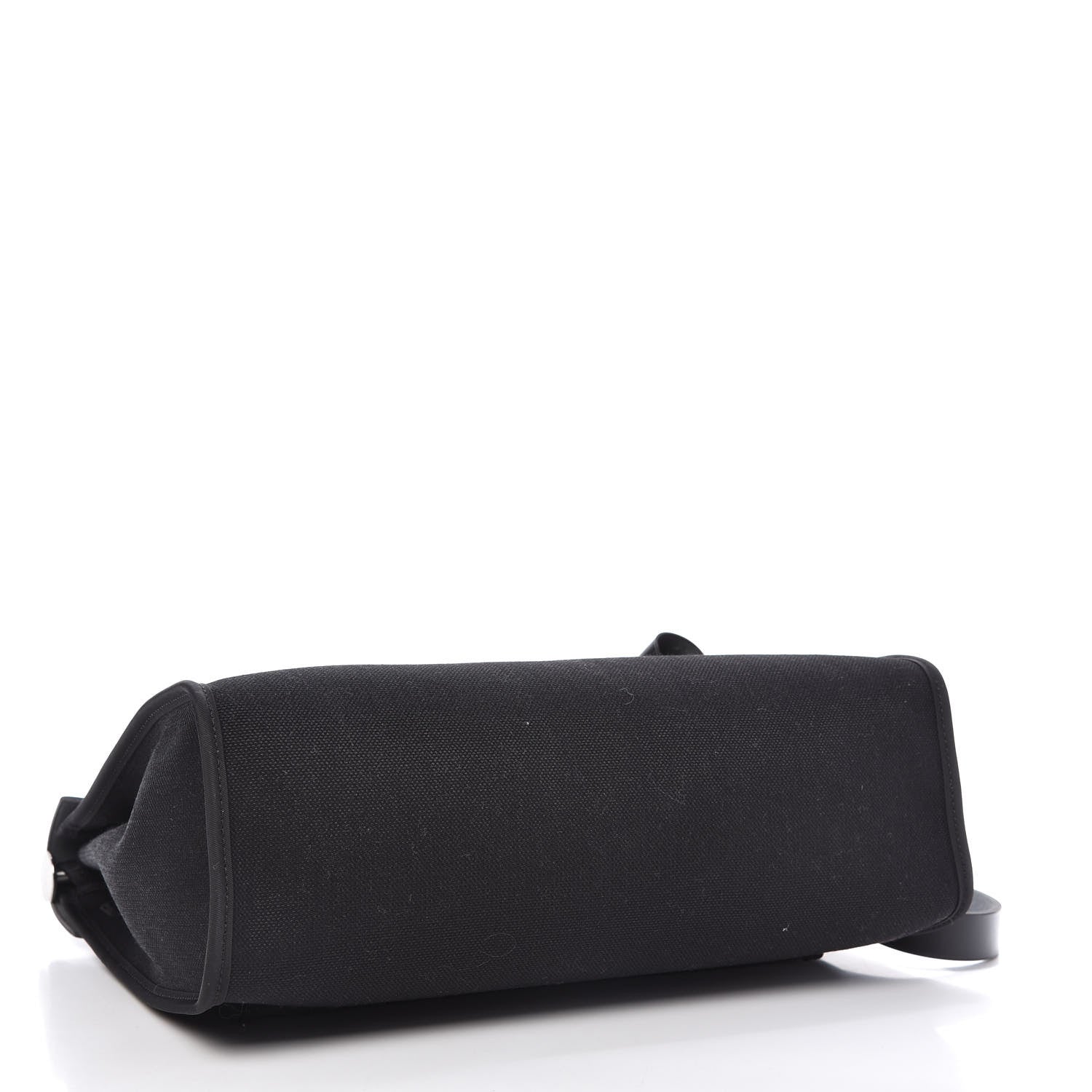 Hermes Military Toile Vache Hunter Herbag Zip PM 31 Black 4 of 11