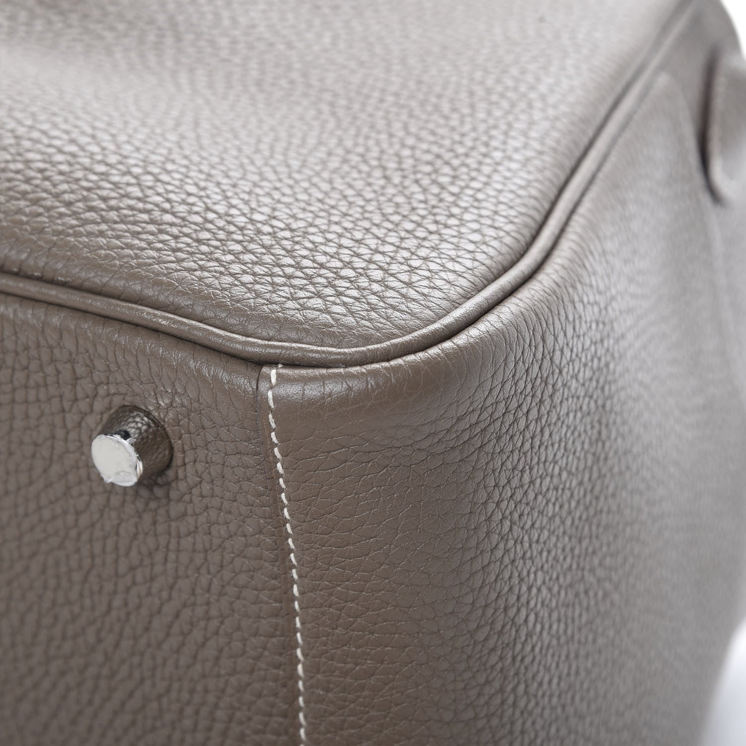 Hermes Taurillon Clemence Lindy 30 Etoupe 10 of 14