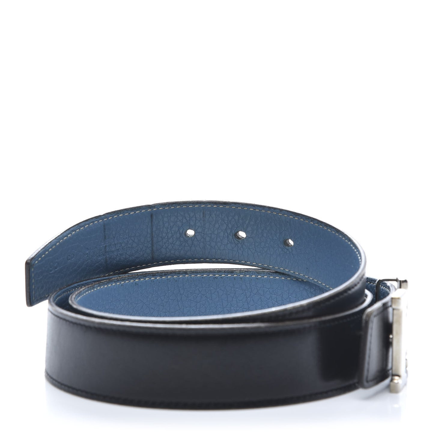 Box Togo 32mm H Belt 95 Black Blue Jean