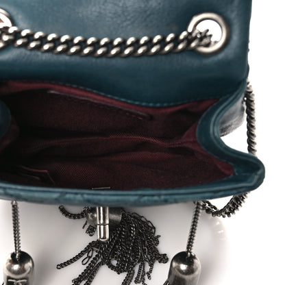 Chanel Calfskin Small Coco Sporran Tassel Flap Dark Green 5 of 9