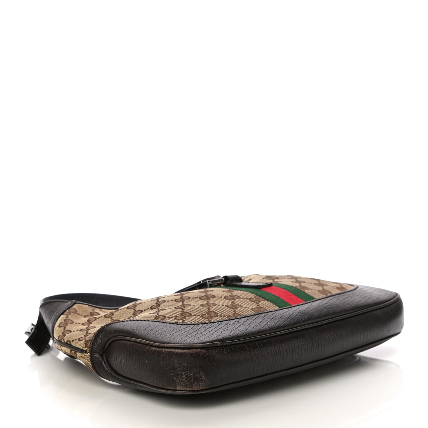 Monogram Web Jackie O Hobo Dark Brown