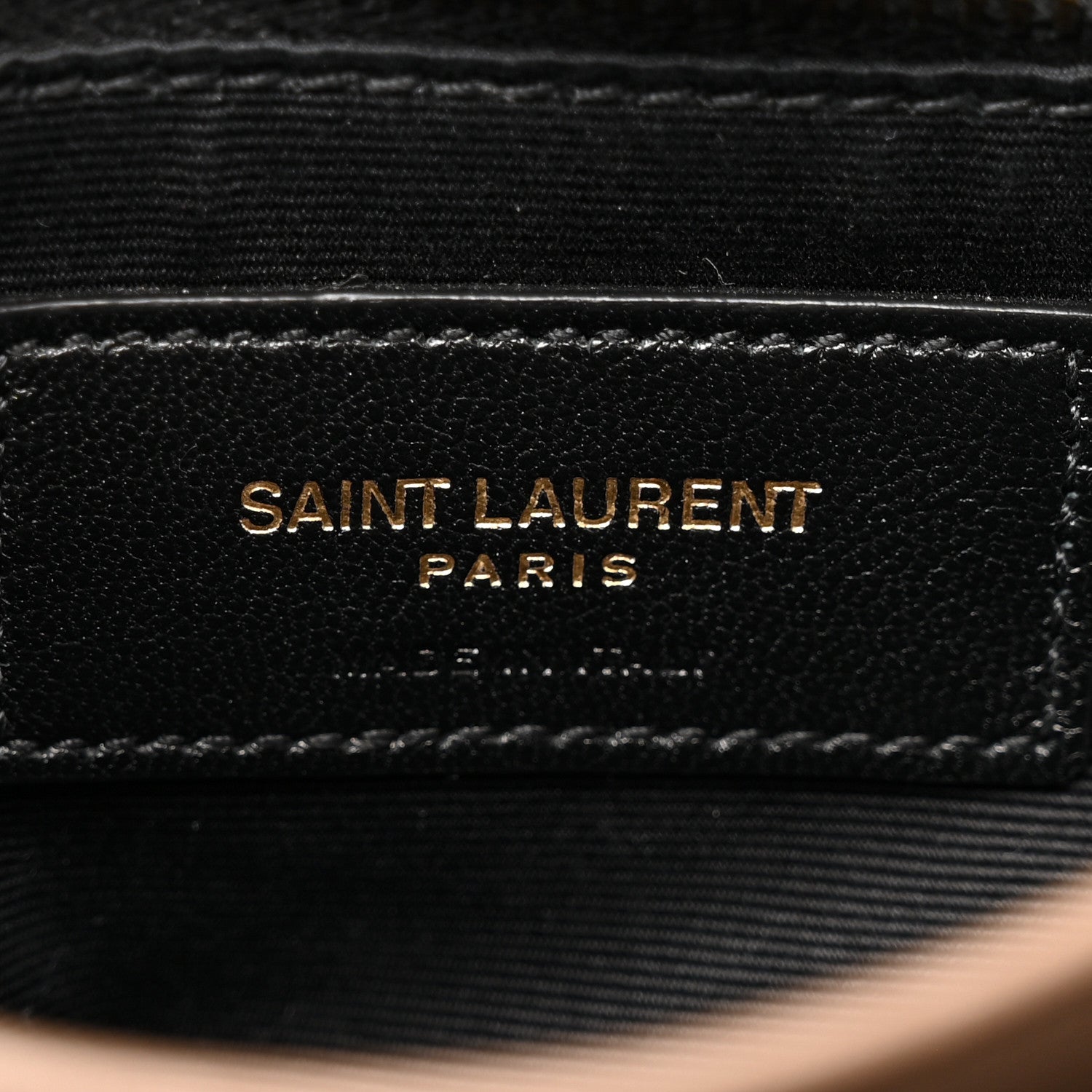 Saint Laurent Calfskin Y Quilted Monogram Toy Loulou Crossbody Bag Taupe 7 of 12