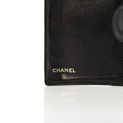 Chanel Lambskin Timeless CC Compact French Wallet Black 6 of 7