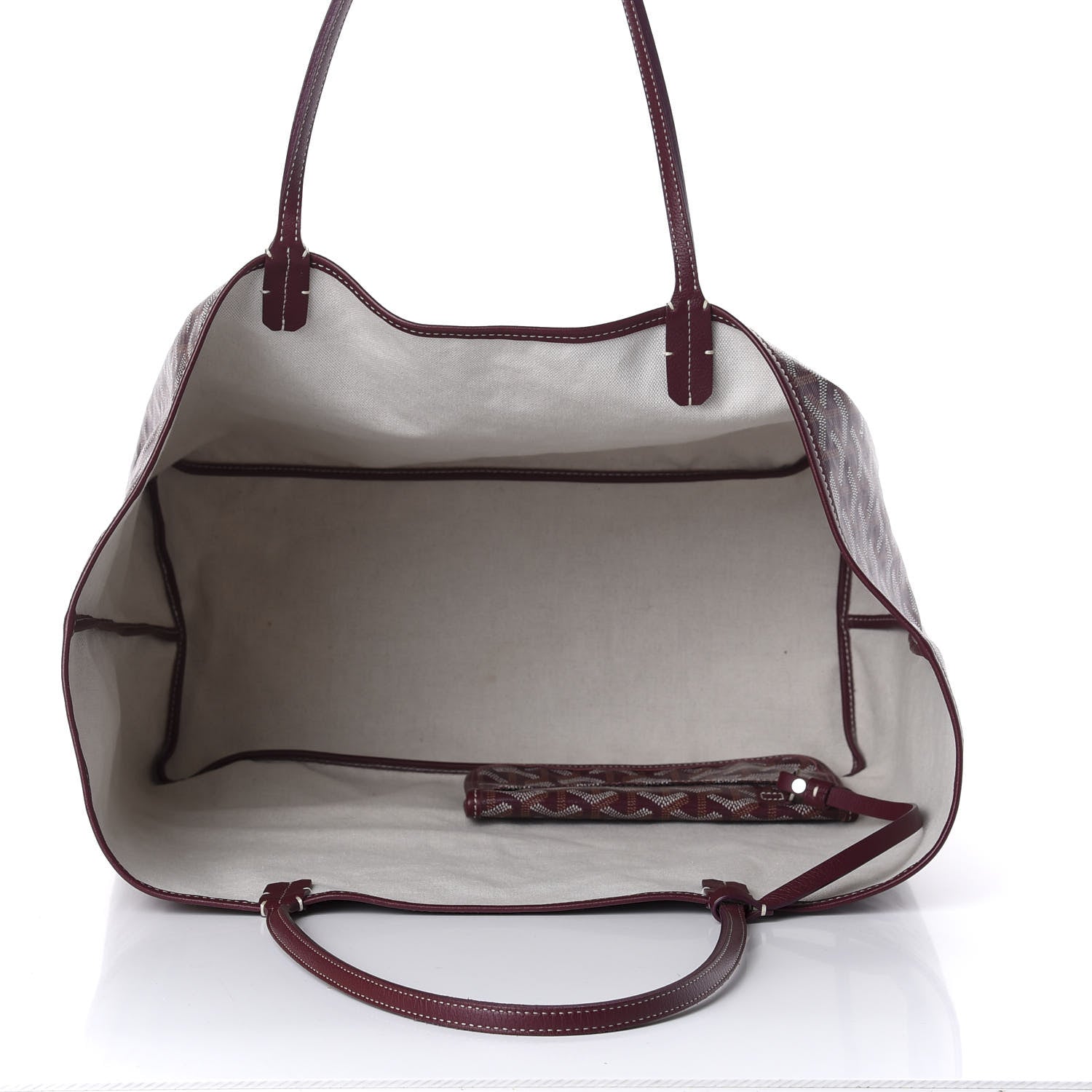 Goyard Goyardine Saint Louis GM Bordeaux 6 of 9