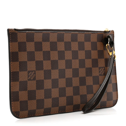 Louis Vuitton Damier Ebene Neverfull MM GM Pochette 2 of 8