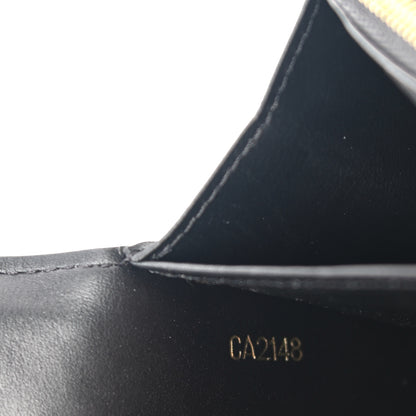 Louis Vuitton Monogram Flower Lock Long Wallet Black 7 of 10