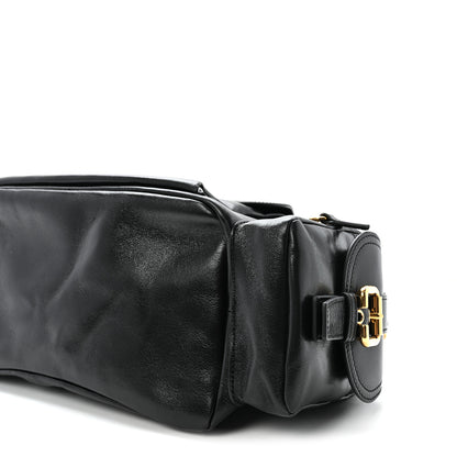Chloe Shiny Calfskin Medium Double Carry Camera Bag Black 9 of 9