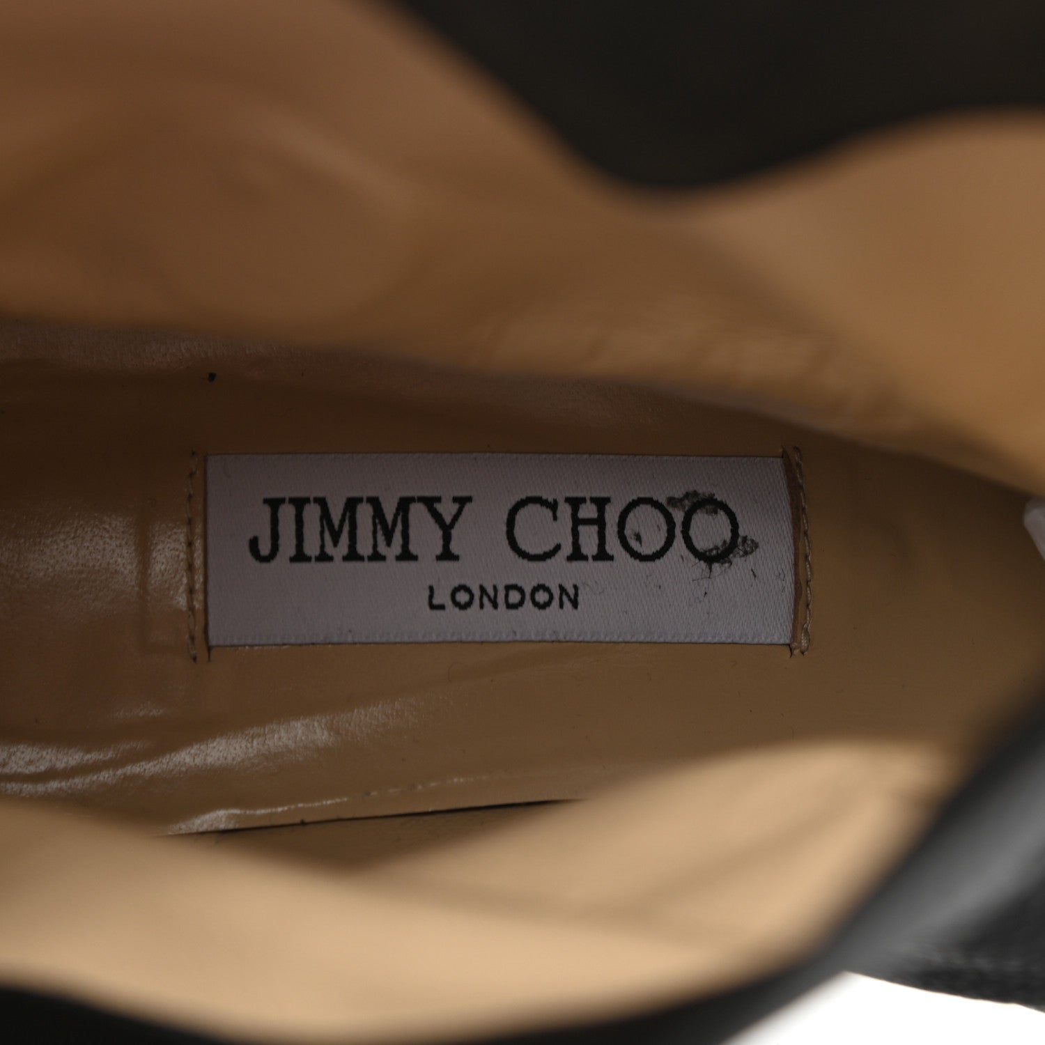 Jimmy Choo Grainy Calfskin Beatrice Flat Boots 38 Black 7 of 7
