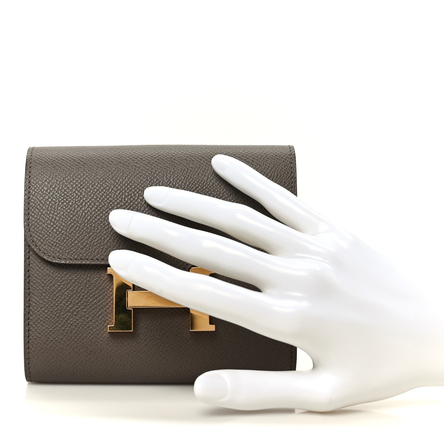 Hermes Epsom Constance Short Wallet Etain 2 of 9