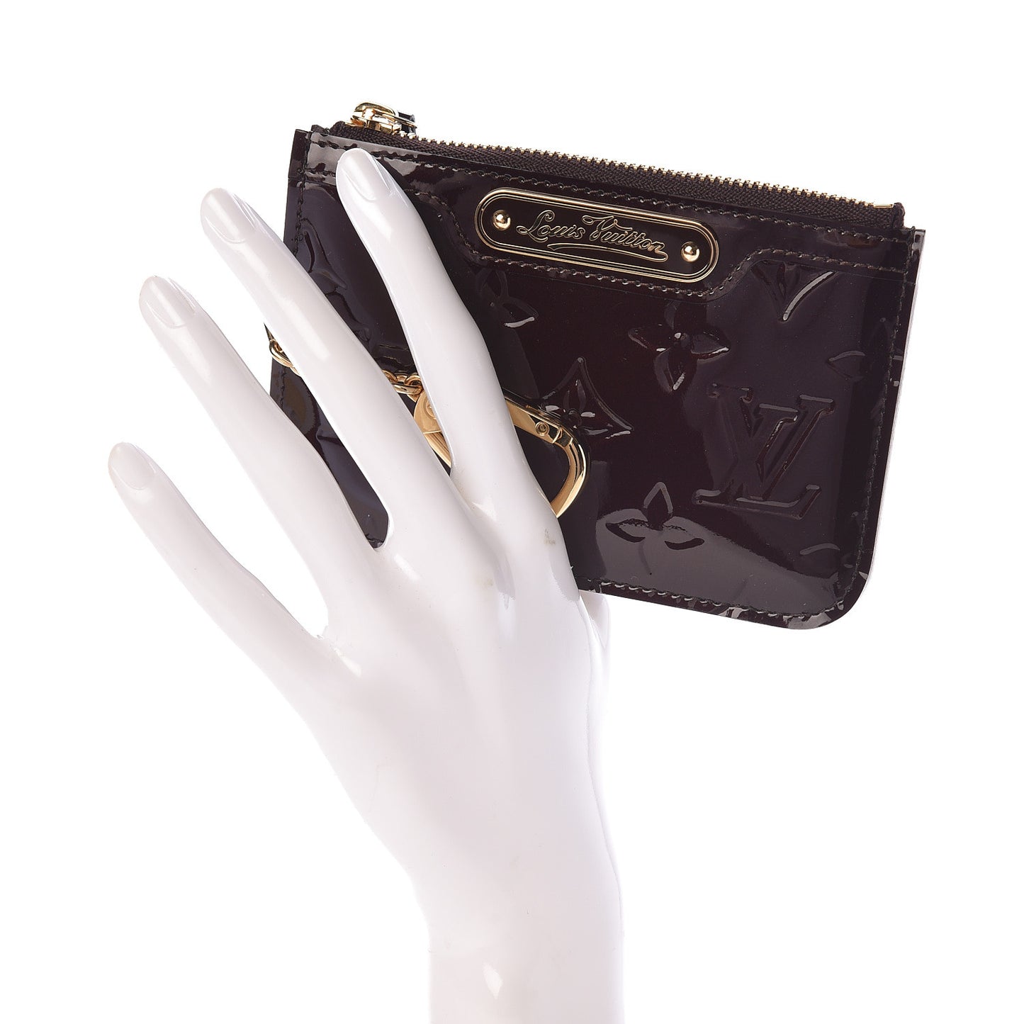 Vernis Key Pouch Amarante